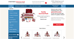 Desktop Screenshot of everythingsurvivalgear.com